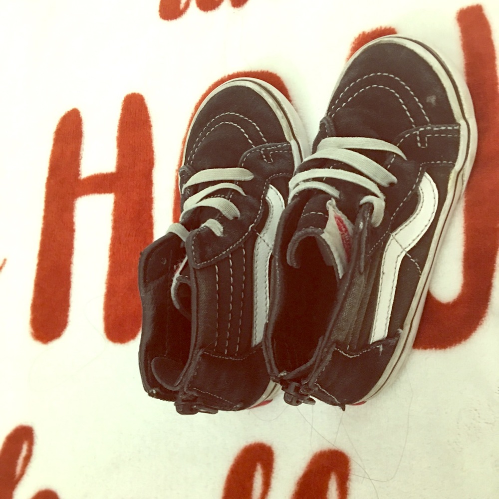 Little boy vans size 8.5